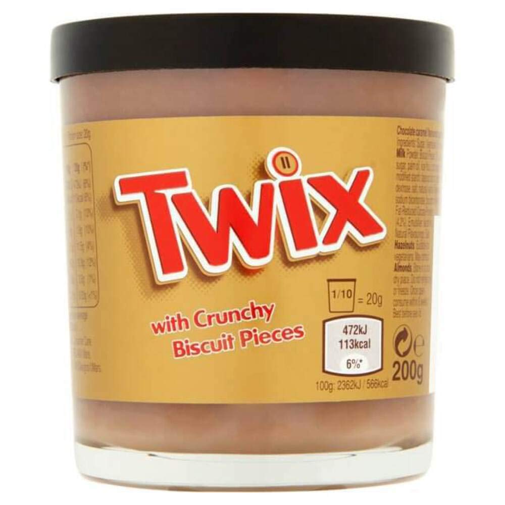Twix Chocolate Spread with Biscuit Pieces 200g