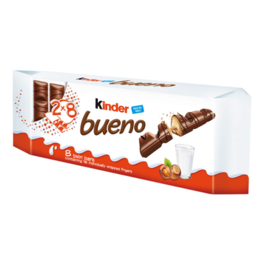 Kinder Bueno Maxi T2 x 8, 344g