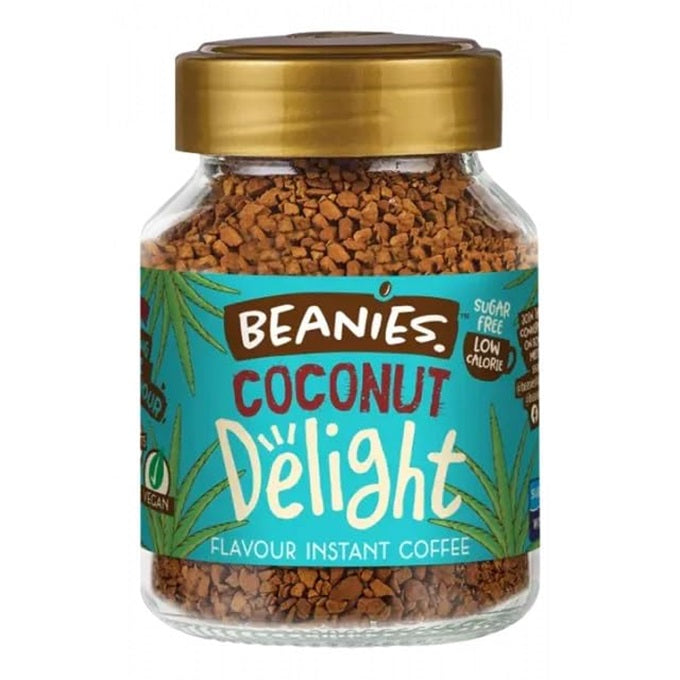 Beanies Instant Flavoured Coffee Coconut Delight 50gm