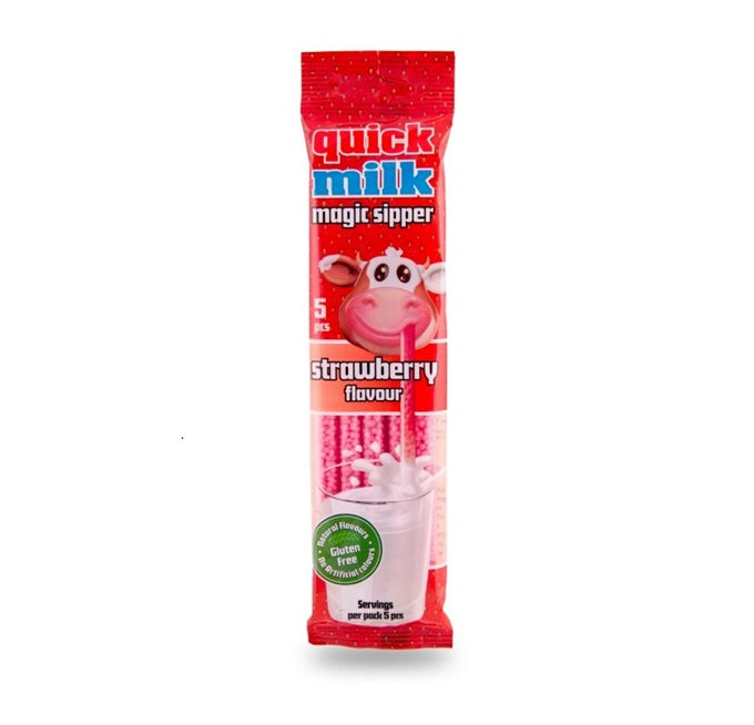 Quick Milk Gluten-free Magic Sipper Strawberry Flavour