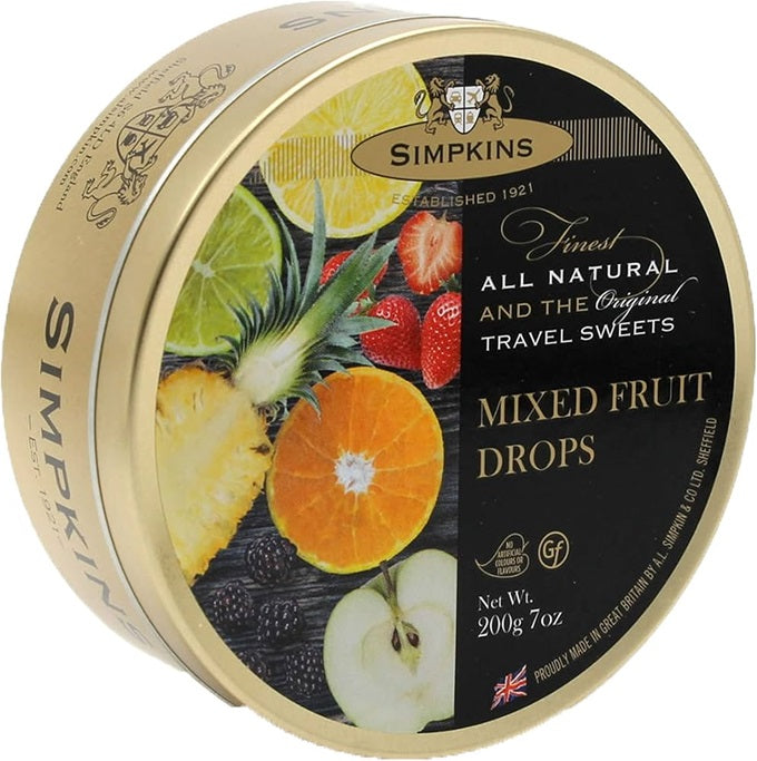Simpkins Mixed Fruit Drops 200gm