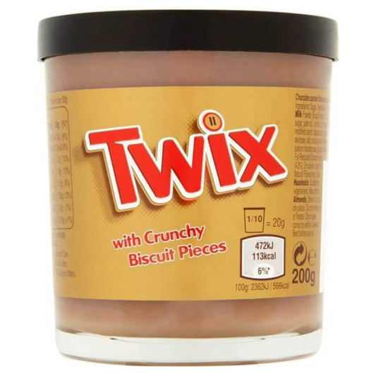 Twix Chocolate Spread with Biscuit Pieces 200g