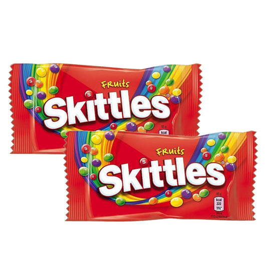 Skittles Fruit Sweets Bag, 2 x 45g