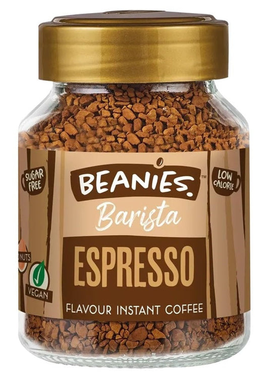 Beanies Instant Flavoured Coffee Barista Espresso 50gm