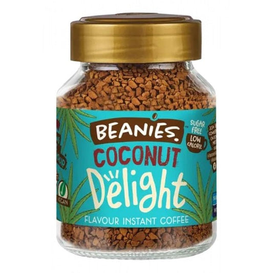 Beanies Instant Flavoured Coffee Coconut Delight 50gm