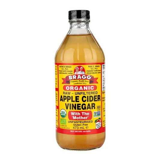 Bragg Apple Cider Vinegar  USA with The 'Mother', 473ml