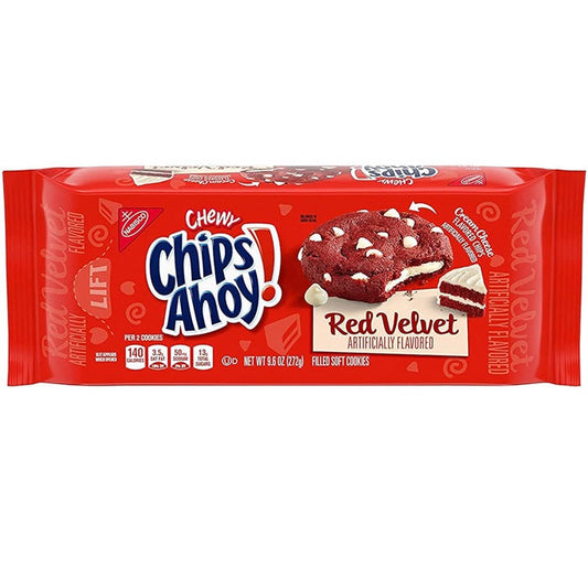 Chips Ahoy! Red Velvet Filled Soft Cookies, 272g