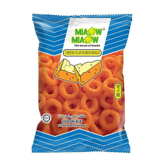 Miaow Miaow Cheese Flavoured Rings 60g