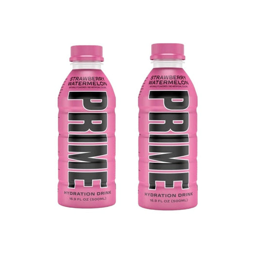 Prime Strawberry Watermelon Sports Drink 500ml (Pack of 2)