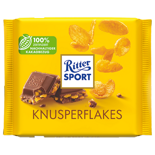 Ritter Sport Cornflakes Milk Chocolate 100gm