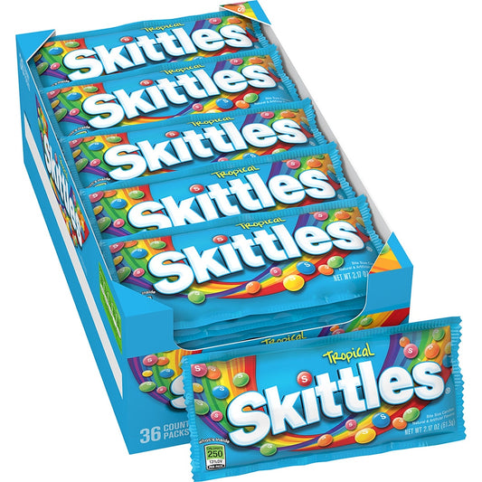 Skittles Tropical Candy Box of 45g X 36packets