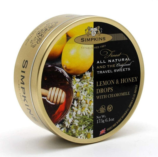 Simpkins Lemon & Honey Drops 200gm