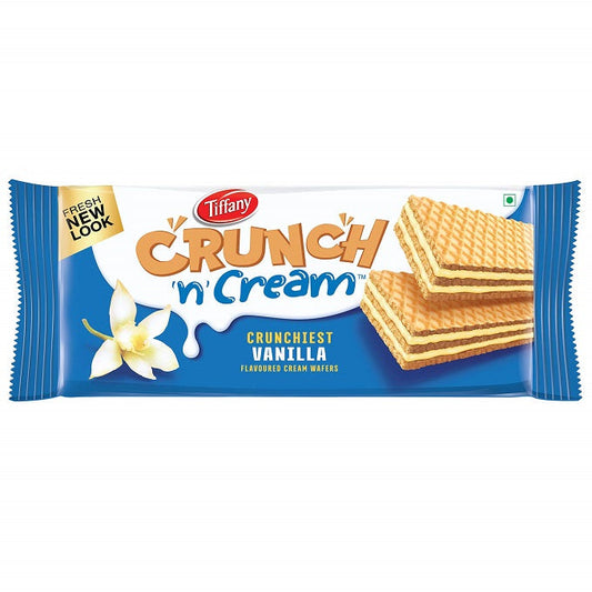 Tiffany Crunch N Cream Wafer Sandwich Vanilla 150g
