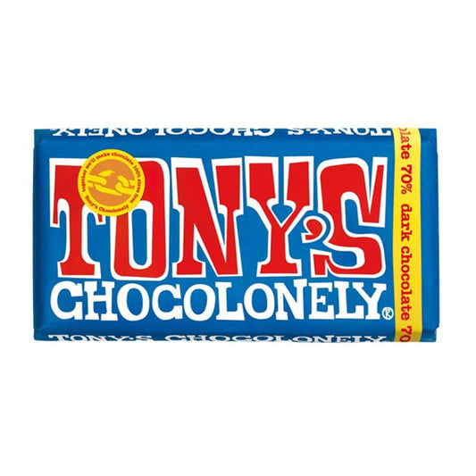 Tony's Chocolonely 70% Dark Chocolate Bar 180g