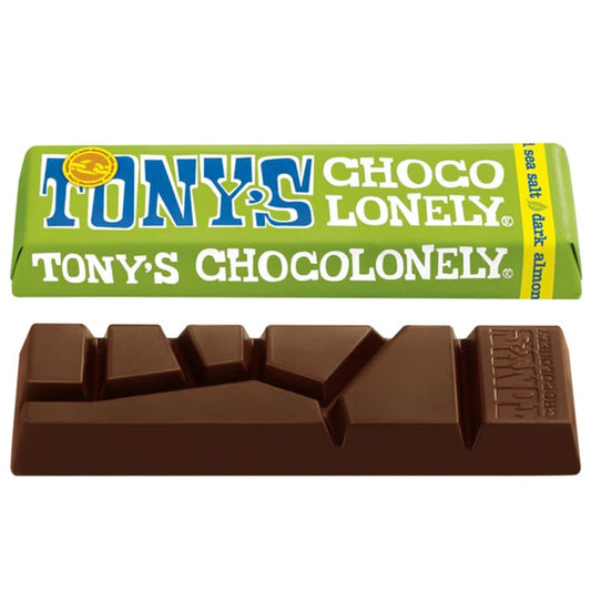 Tony's Chocolonely Dark Almond Sea Salt 47g
