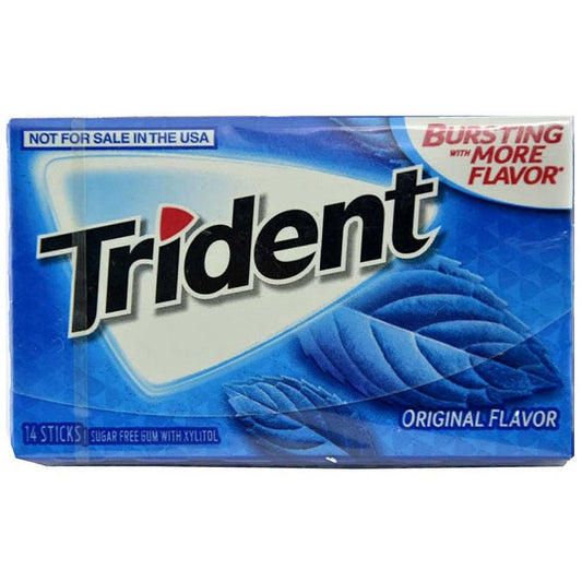 Trident Sugarfree Original Flavoured Gum14 Sticks