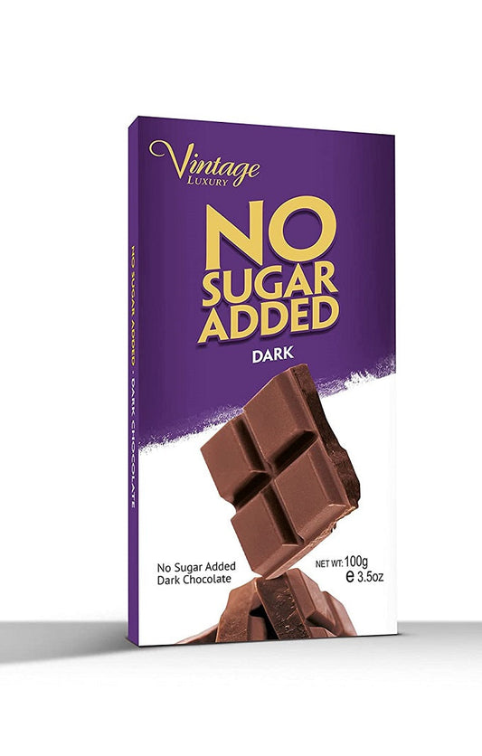 Vintage Luxury No Sugar Added Chocolate 100gm