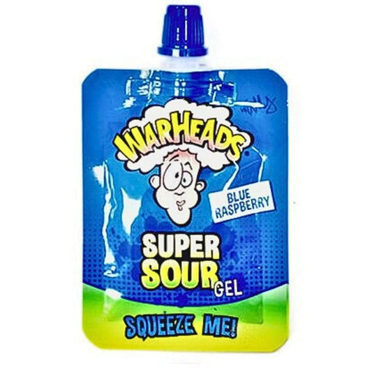 Warheads Super Sour Squeez Me! Gel Blue Raspberry Flavour 20gm