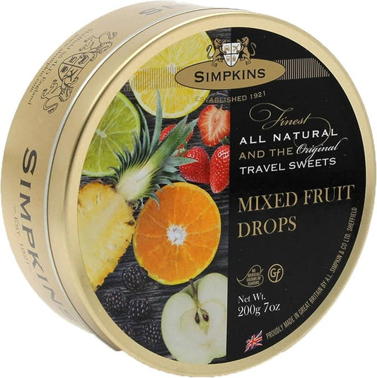 Simpkins Mixed Fruit Drops 200gm