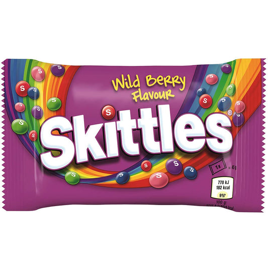 Skittles Wild Berry Flavour Candy 45g